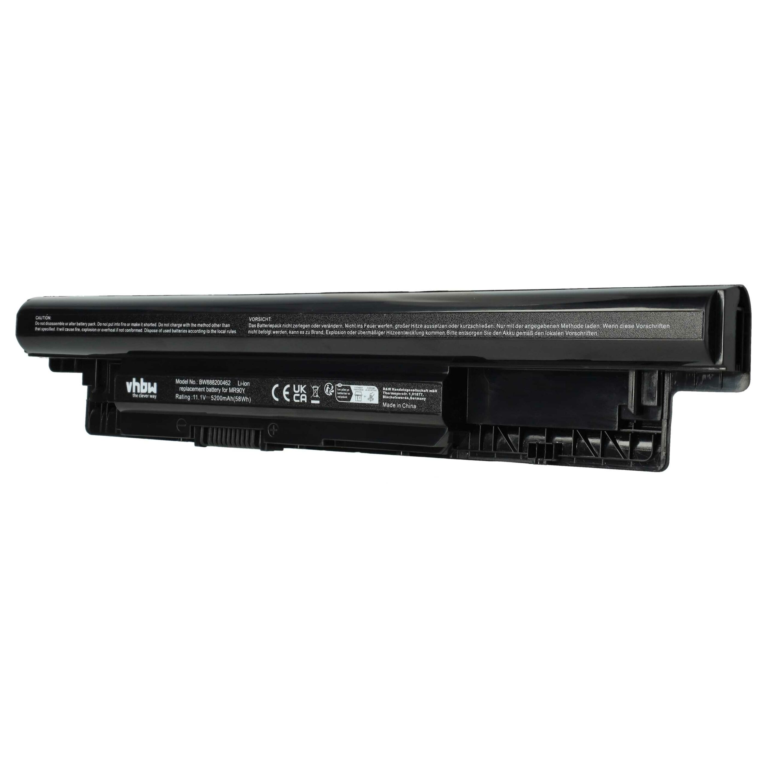 Bateria para Portátil Dell vhbw 5200 mAh 11.1 V Li-polymer (312-1387, 24DRM, 0MF69)