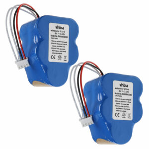 2x Bateria substitui 945-0005, 945-0006, 205-0001, 945-0024, LP43SC3300P5 para Hoover etc. 3000mAh, 6V, NiMH
