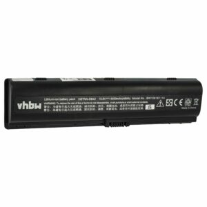 Bateria vhbw para Portátil HP, Medion, Compaq - 4400 mAh 10.8 V Li-Ion (substitui 411462-141, 411462-442, 411462-261, 411462-421)
