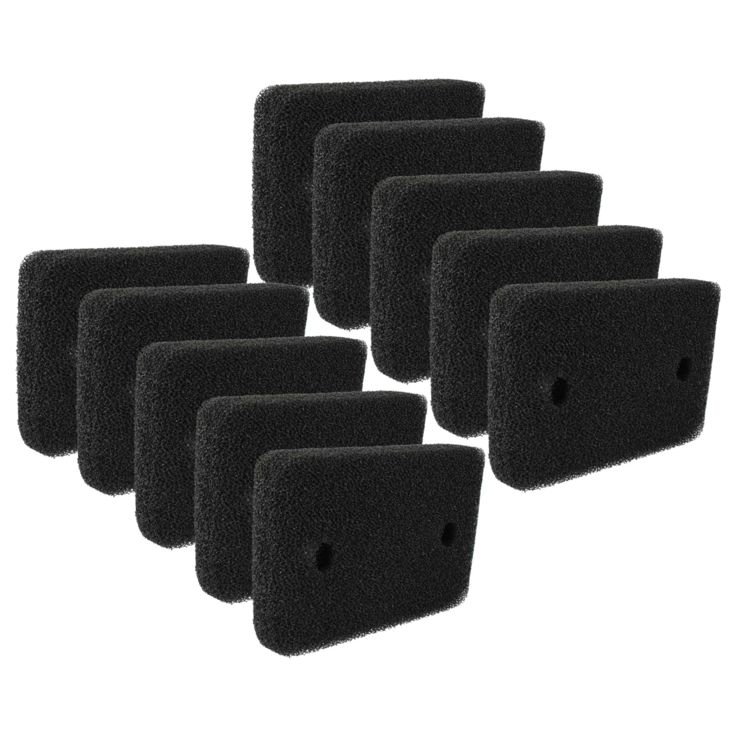 Pack 10x Filtro fino de substituição para máquina de secar roupa Miele 07070070