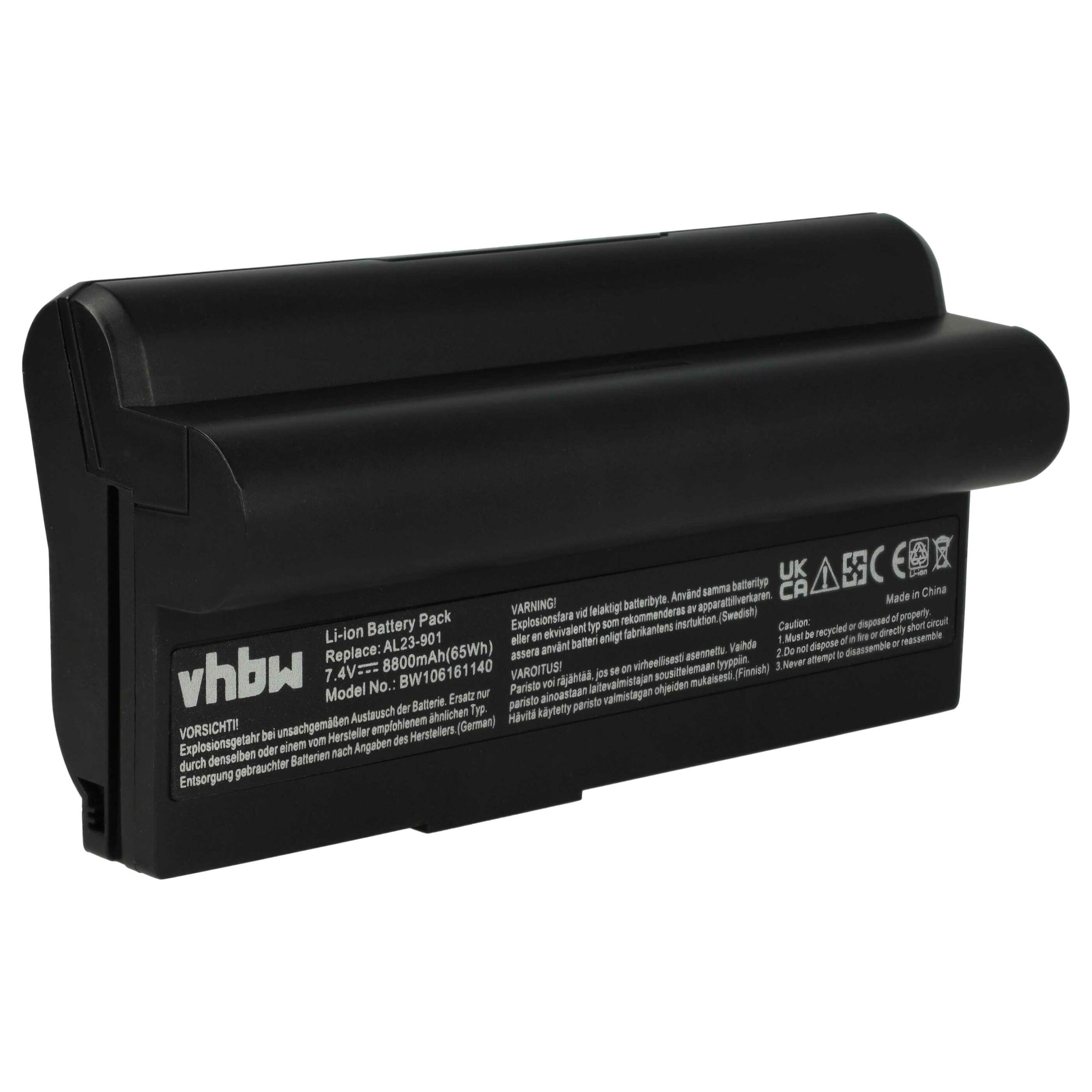 Bateria vhbw para Asus AL23-901, AL22-901, AP22-1000, AL24-1000 - 8800 mAh 7.4 V Li-Ion