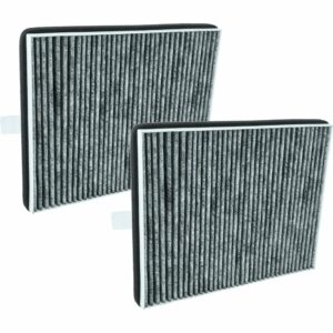2x Filtro de Carvão Ativado Substituição para Coifa Miele DKF 15-P
