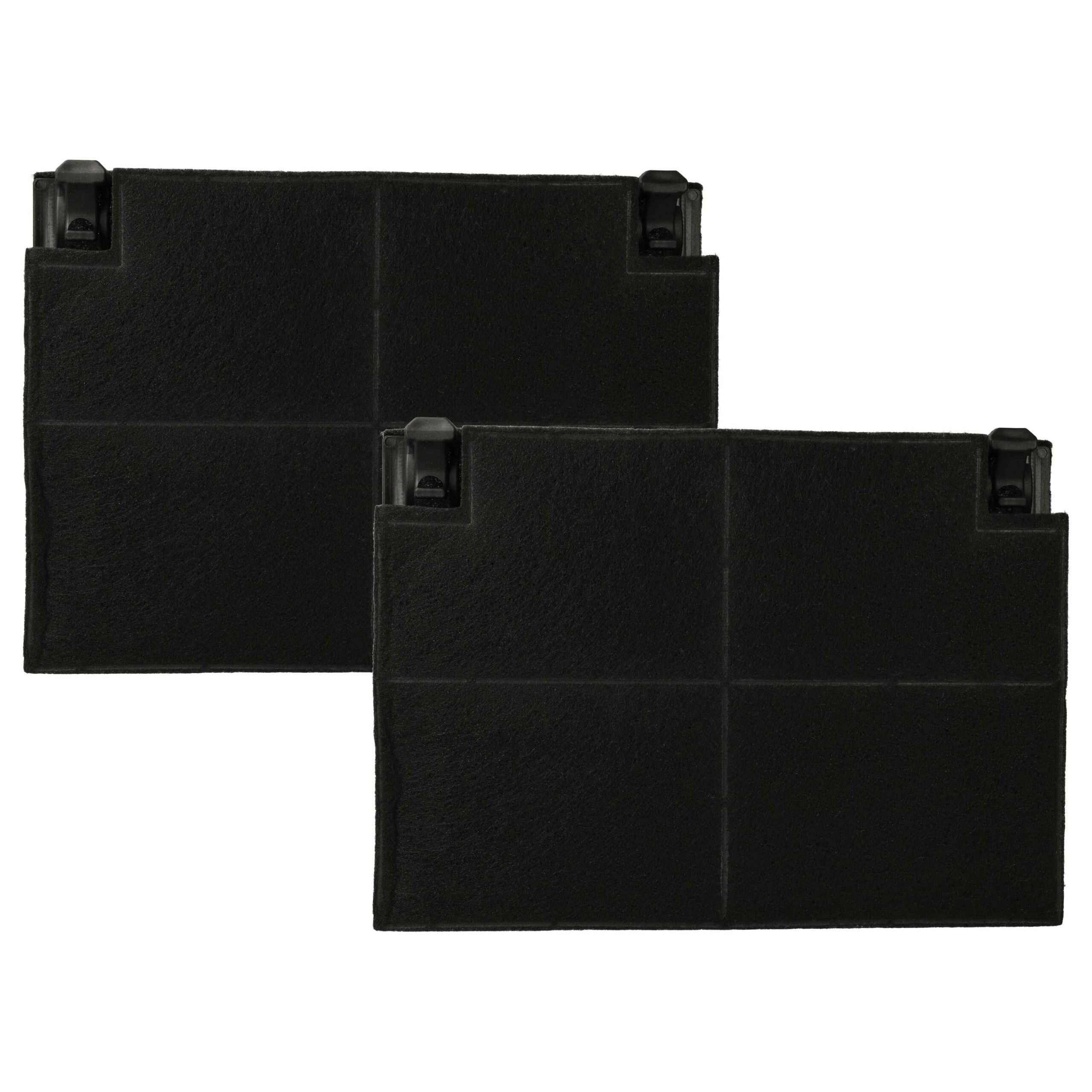 2x Filtro de Carvão Ativado para AEG 50248965001 e Zanussi - 19.5 x 13.9 x 2.2 cm