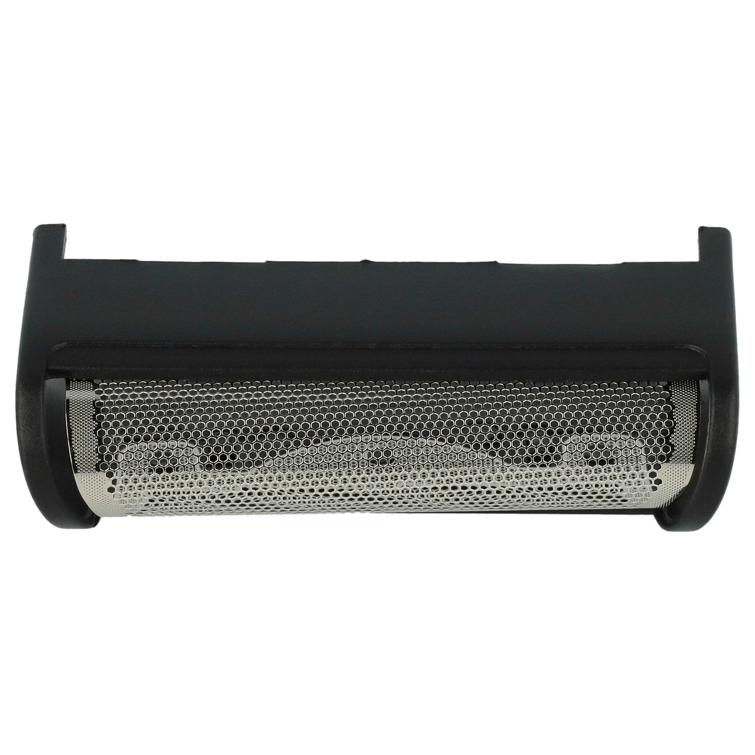 2x Lâminas de Barbear para Braun 597, 596 - vhbw com Moldura, Preto/Prateado - Image 3