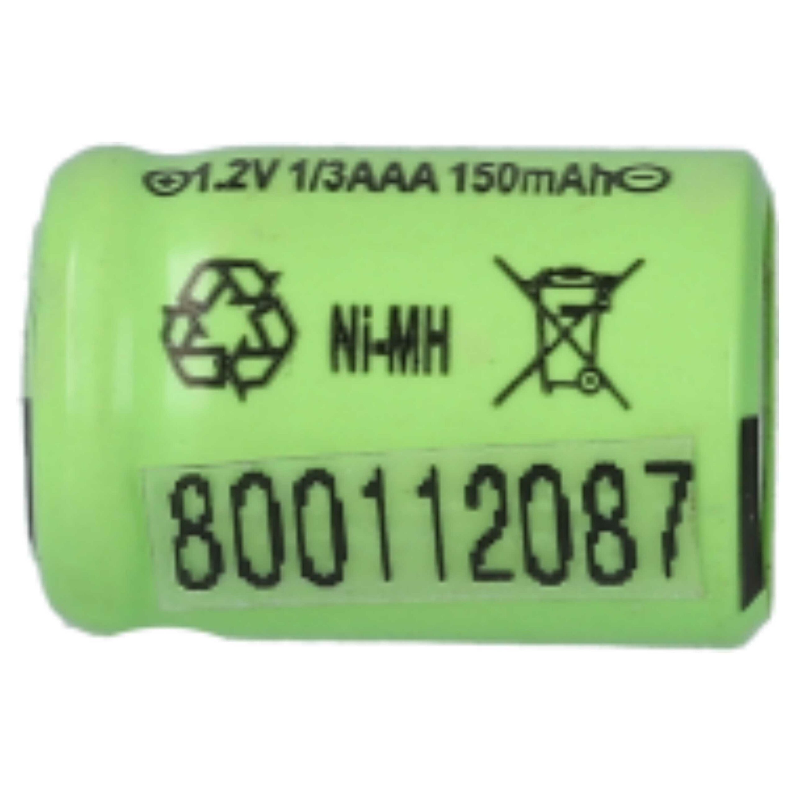 Bateria vhbw 1/3AAA 150 mAh 1.2V NiMH - Pack de 3 Unidades para Modelismo - Image 3