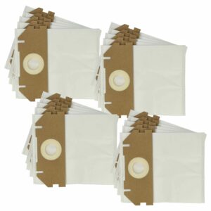 20x Sacos para Aspirador vhbw Compatíveis com Metabo 630173000 - Microfleece