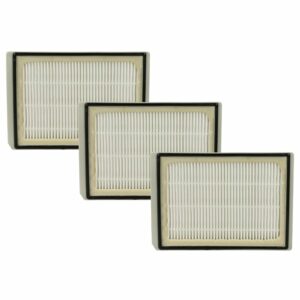 3x Filtro de Reposição vhbw compatível com Bosch BSB, BS55, BSD, BSG e outros modelos