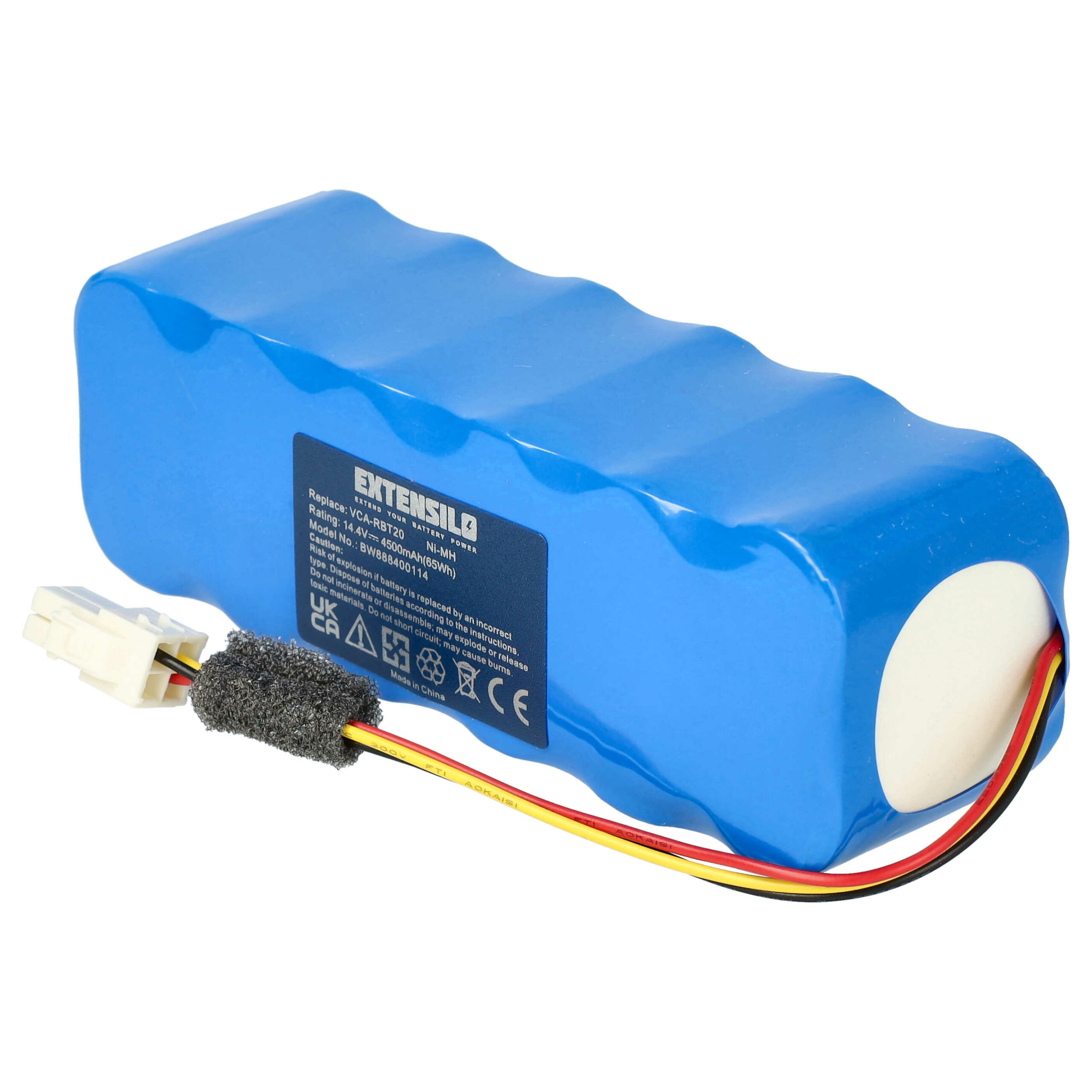 Bateria EXTENSILO para Samsung 4500mAh 14.4V NiMH - Compatível com AP5576883, DJ63-01050A, AP5579205, DJ96-00113A - Image 2