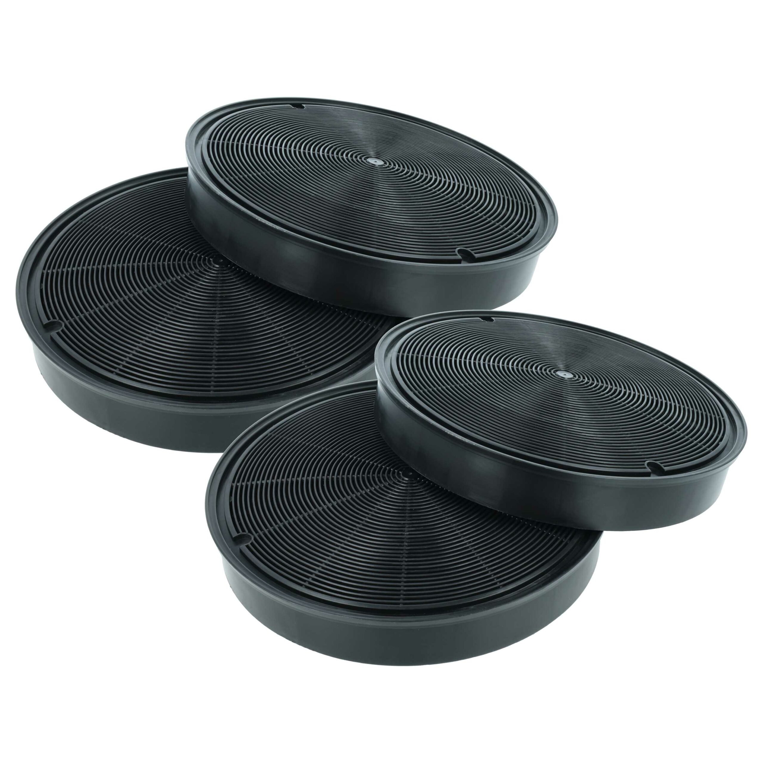 4x Filtro de Carvão Ativado de Substituição para AEG AS-AZKF080, Zanussi e Compatíveis - vhbw