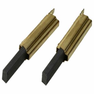 2x Escovas de Carvão de Substituição para Gorenje 715037 Máquina de Lavar - 12.5 x 5 x 32.5 mm