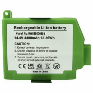 Bateria vhbw compatível com iRobot 4650994, 4400mAh, 14.4V, Li-Ion