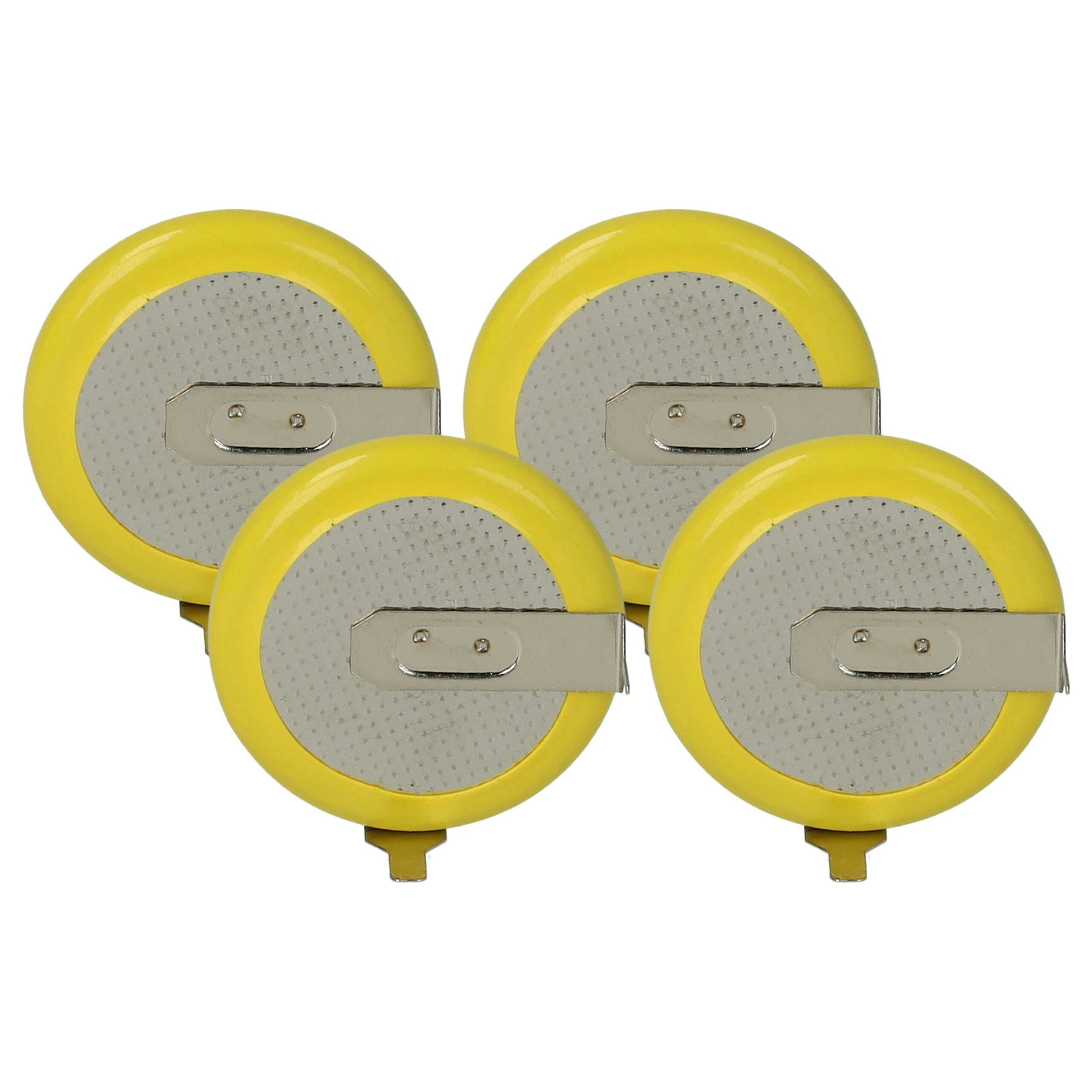 Bateria de Chave Telemóvel vhbw 4x LIR2025 - 20 mAh 3.6V Li-Ion para Land Rover, BMW, MINI e Range Rover