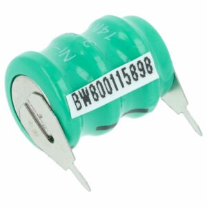 Bateria Recarregável V40H 40 mAh 3.6V NiMH 2 Pinos vhbw