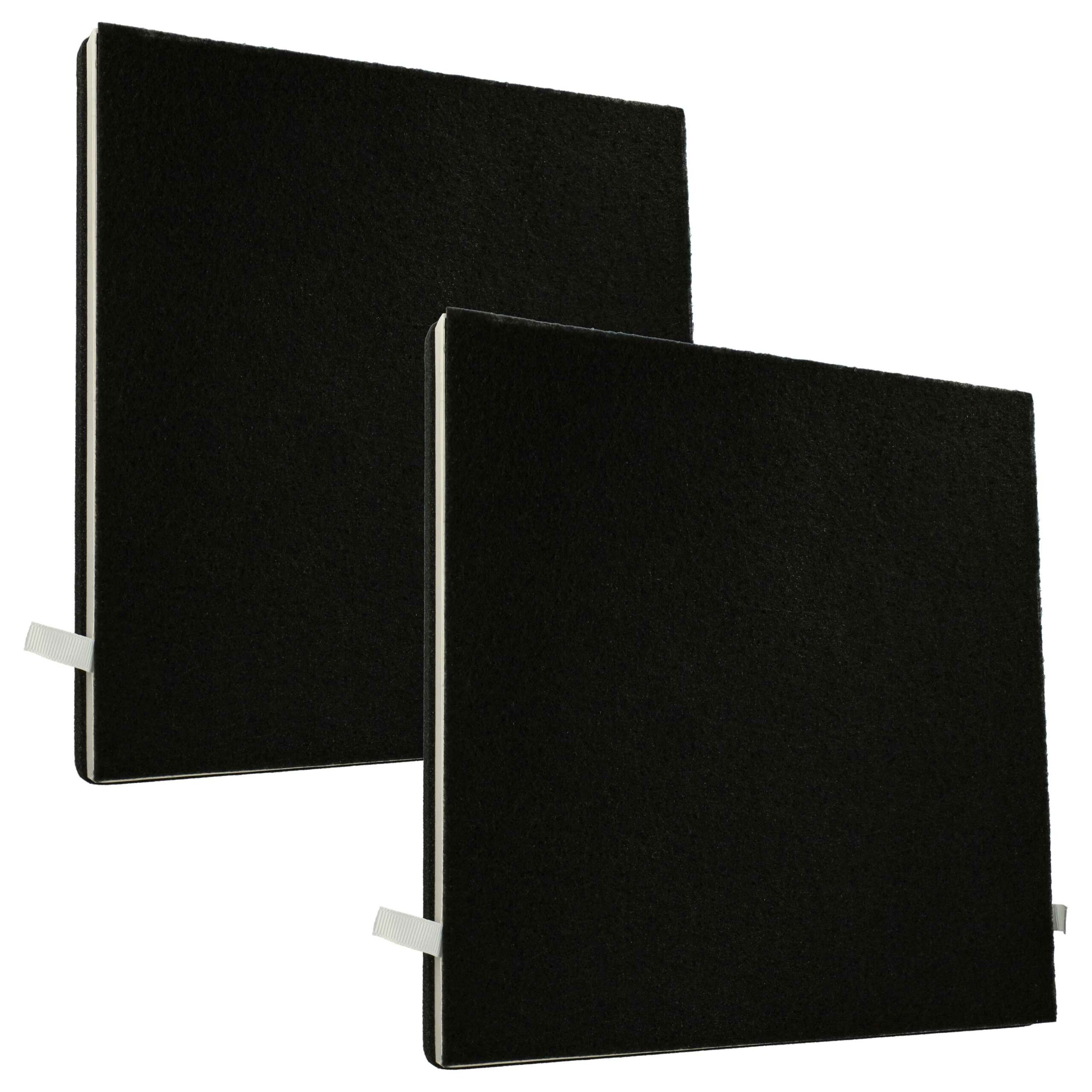 2x Filtros de Substituição para 10029862 - HEPA + Carvão Ativado vhbw