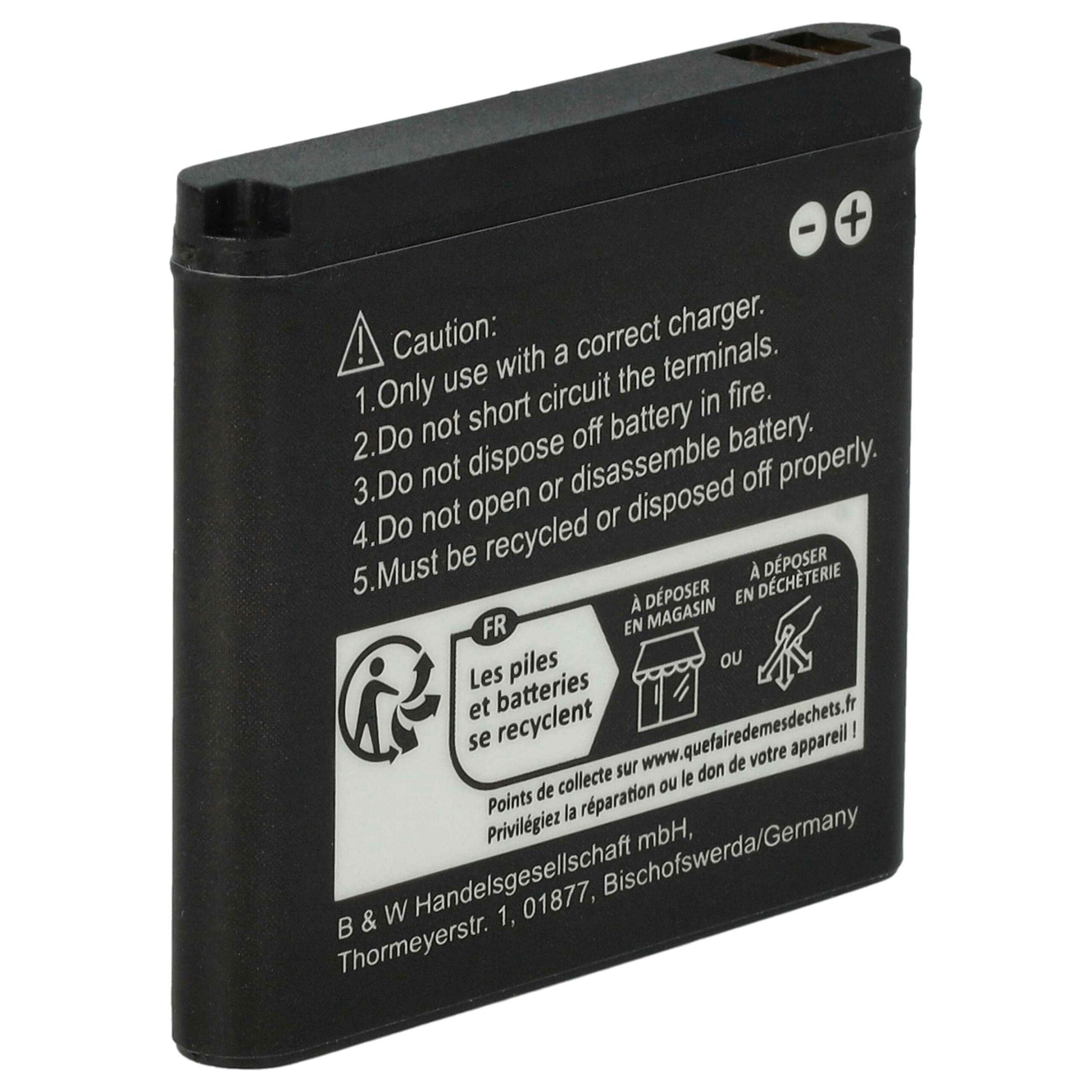 Bateria para Telemóvel Nokia BP-6x - 700 mAh 3.7 V Li-Ion vhbw - Image 2