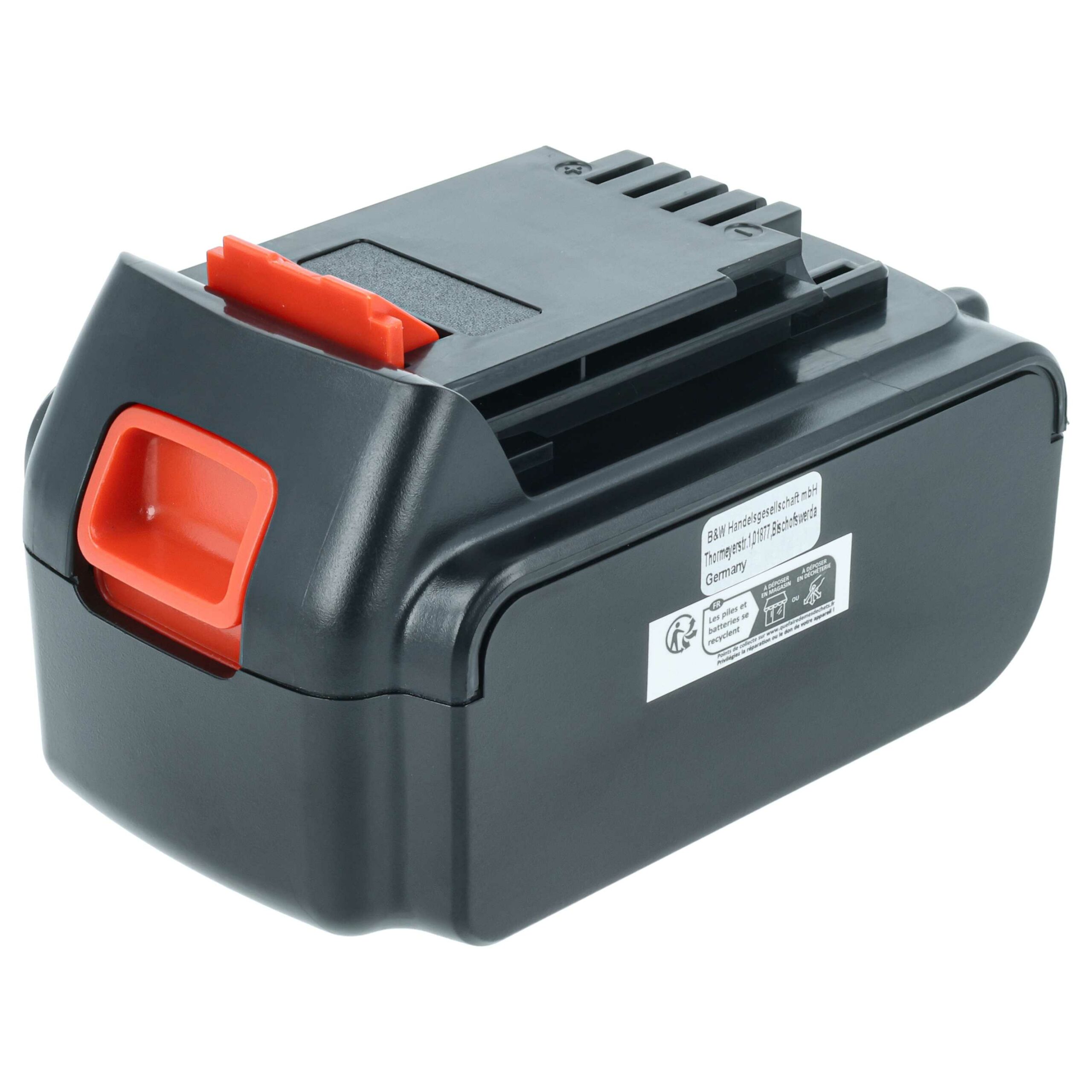 Bateria vhbw 20V 4000 mAh Li-Ion para Black & Decker, Stanley, Porter Cable (LBXR20, LBX20, LB20, LB2X4020)