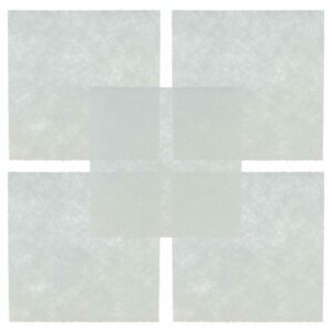 5x Filtros de Motor vhbw para Aspiradores Philips CP0537/01, 432200494501 (7 x 9.6 cm)