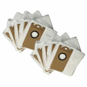 Conjunto de 10 Sacos de Pó para Unidade de Sucção - Compatível com Kyvol, Uoni, Neabot, Honiture e outros Robôs Aspiradores