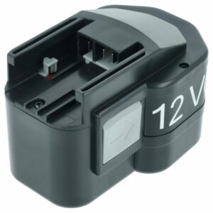 Bateria vhbw 12V 1500mAh NiMH para AEG, Milwaukee, Förch - Compatível 48-11-1900, 48-11-1960, 48-11-1950, 48-11-1967
