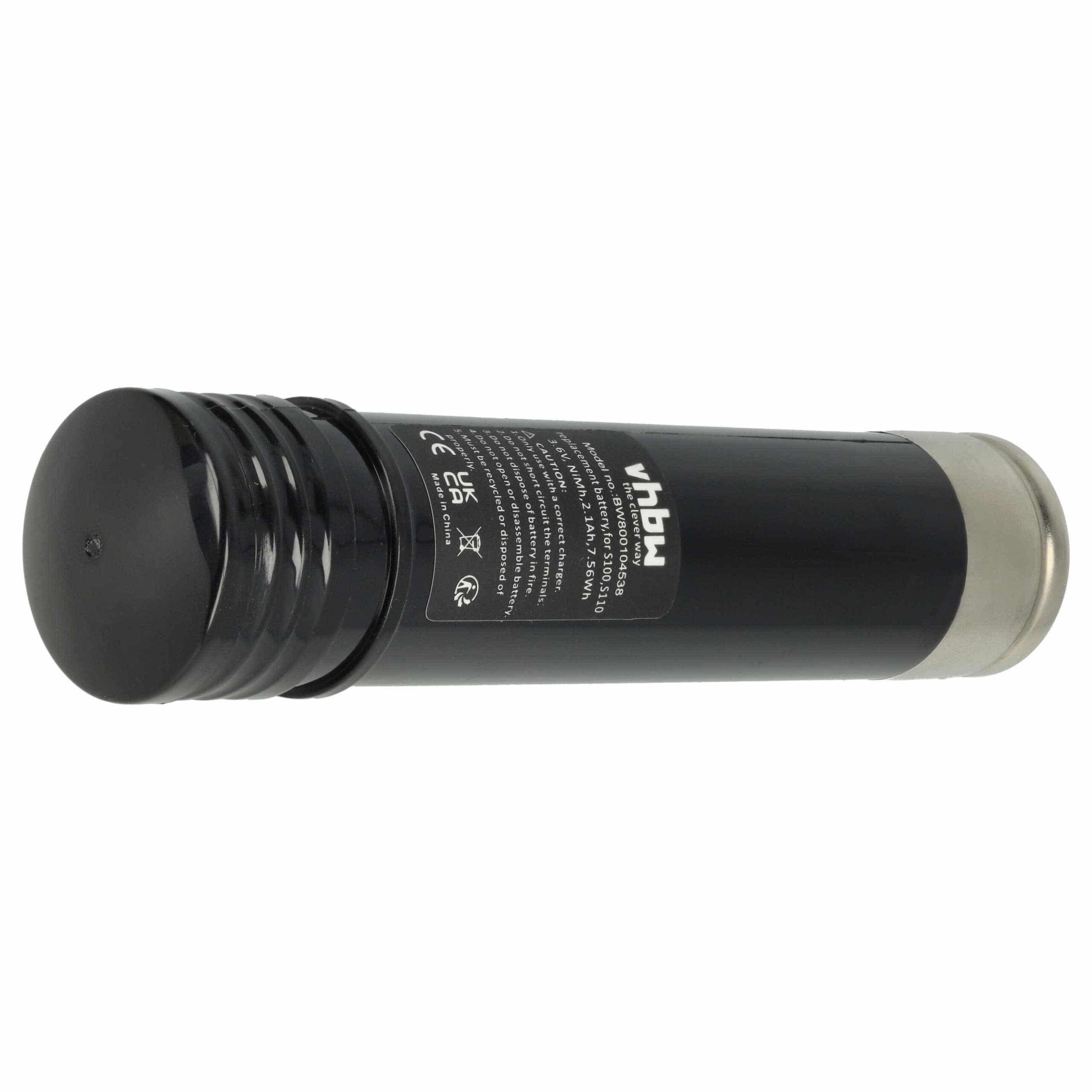 Bateria vhbw compatível com Black & Decker 151995-02, 383900-004, 1519950-3 - 2100 mAh, 3.6 V, NiMH