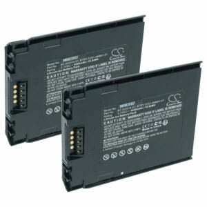 Bateria vhbw 2x para Zebra TC51 - 4200mAh, 3.7V, substitui BT-000314-01