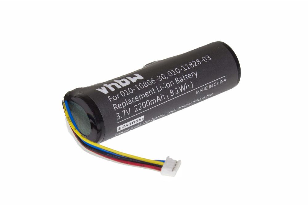 Bateria vhbw para Coleira Eletrónica Garmin - 2200 mAh 3.7V Li-Ion