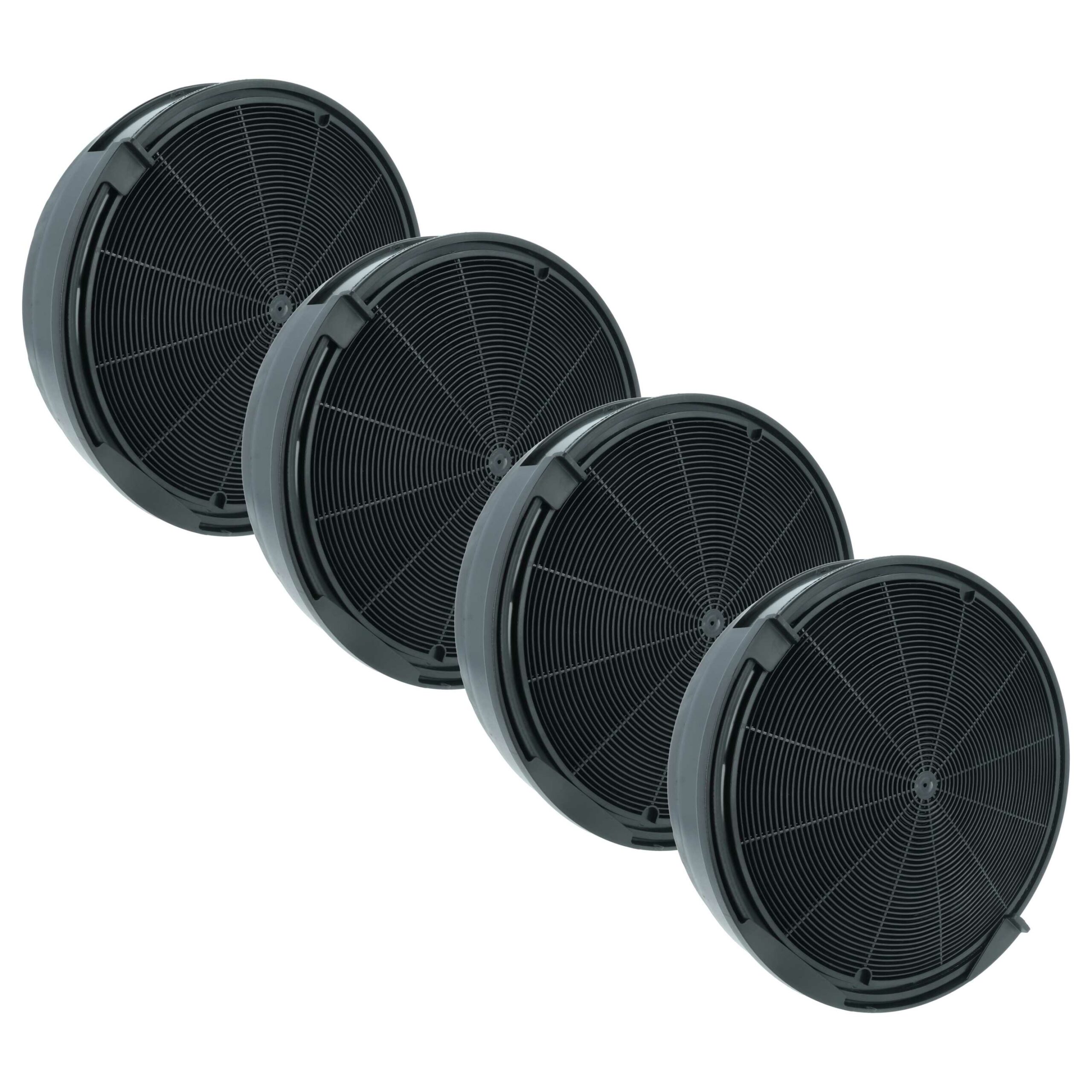 Filtro de Carvão Ativado vhbw - Substituição para Miele (Pack 4x)
