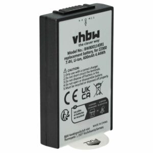 Bateria para Polaroid Z2300, Z230E - 600mAh, 7.4V, Li-Ion vhbw