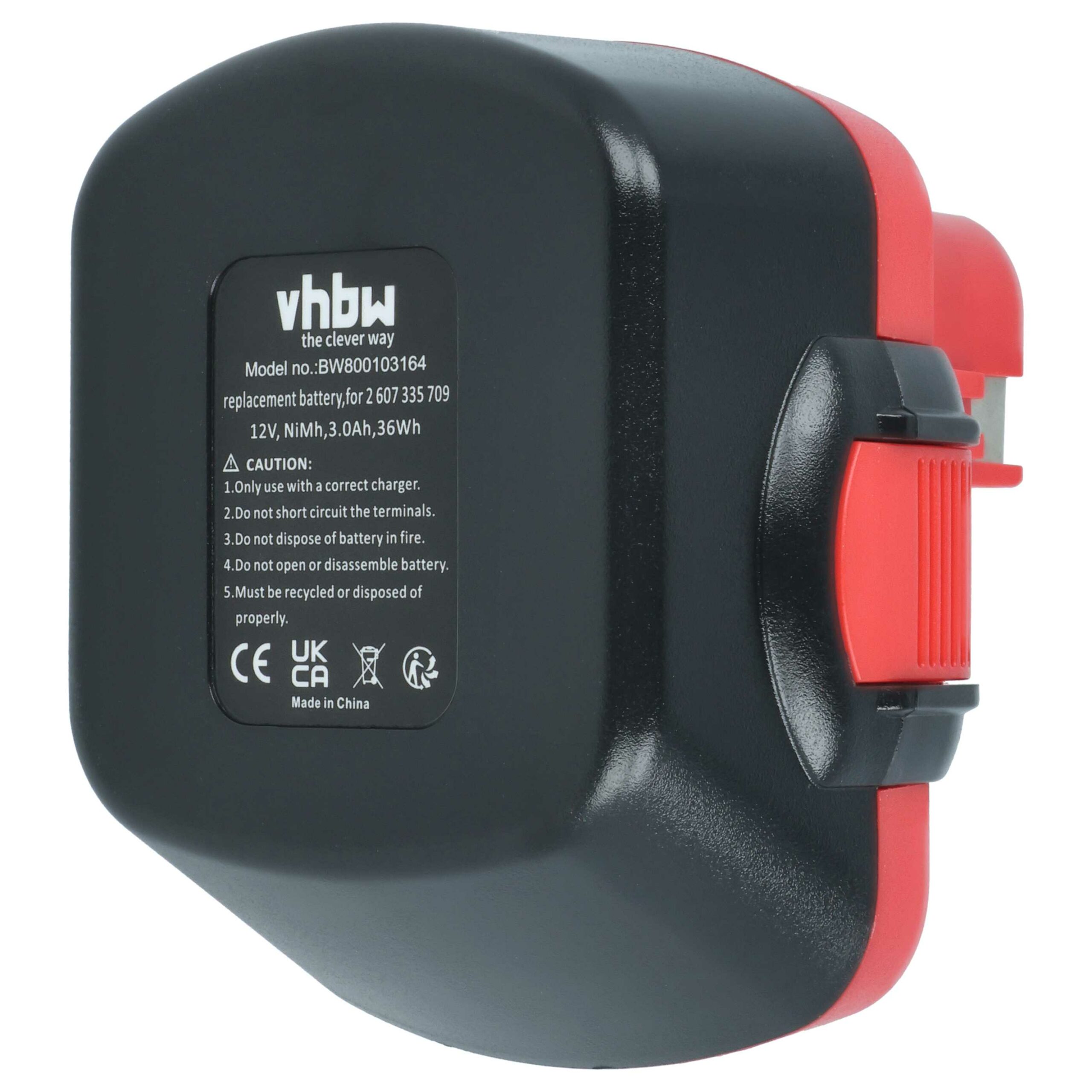 Bateria vhbw compatível com Bosch 2607335261, 2607335262, 2607335249 - 3000 mAh, 12 V, NiMH - Image 3