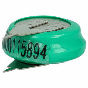 Bateria de Botão Recarregável NiMH vhbw 1/V80H 80 mAh 1.2V com 2 Pinos