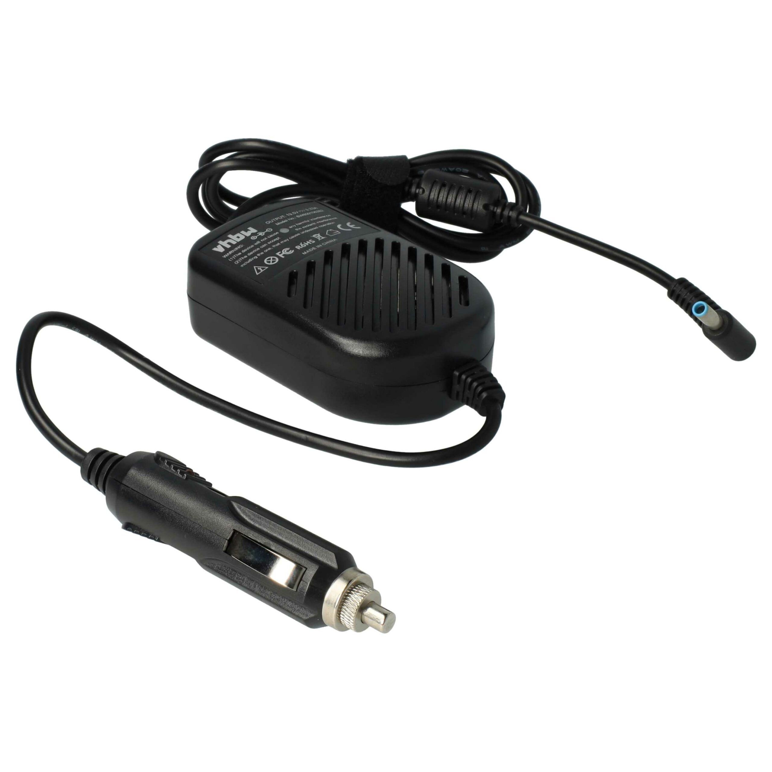 Carregador de Carro vhbw para Portátil HP - 3.34 A (710412-001, 709985-002, PP009C, 714657-001, 714159-001)