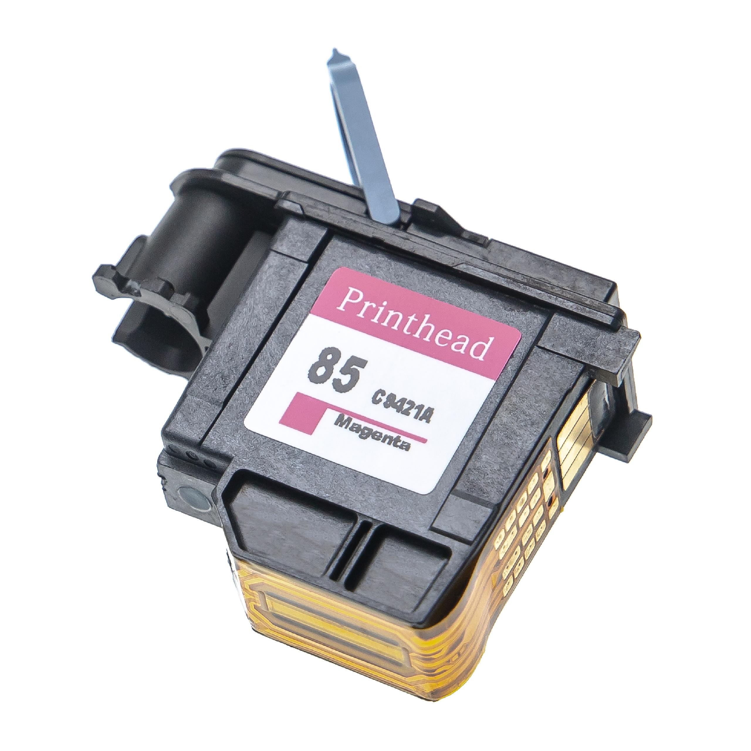 Cabeça de Impressão Magenta para HP DesignJet HP C9421A - vhbw Remanufaturada - Image 2