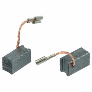 2x Escovas de Carvão vhbw para Bosch 250 CE 3601B30 000 até 080 - 6.5x8x13 mm