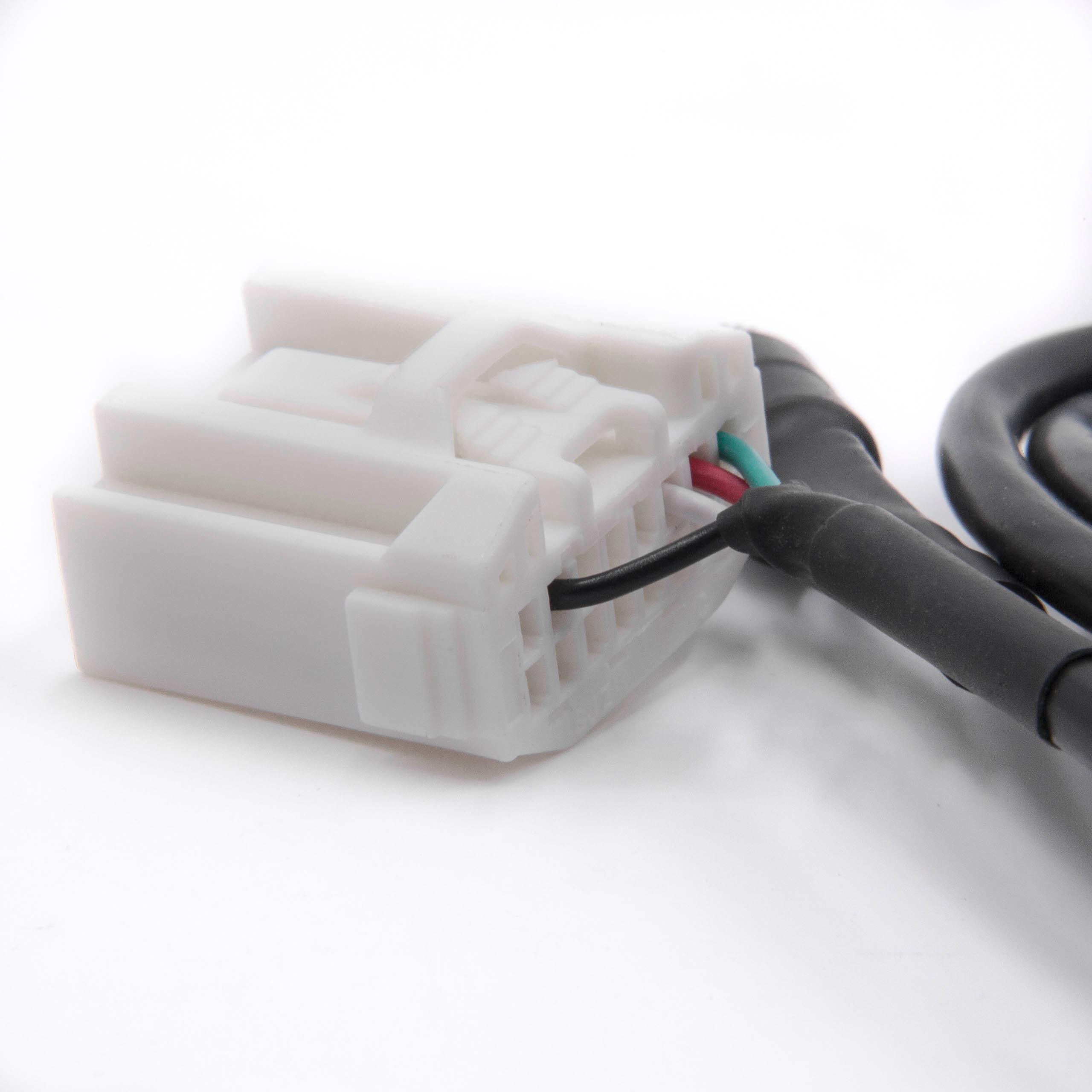 Cabo Adaptador AUX para Besturn, Mazda B70 e Rádios de Carro - 120cm vhbw - Image 4