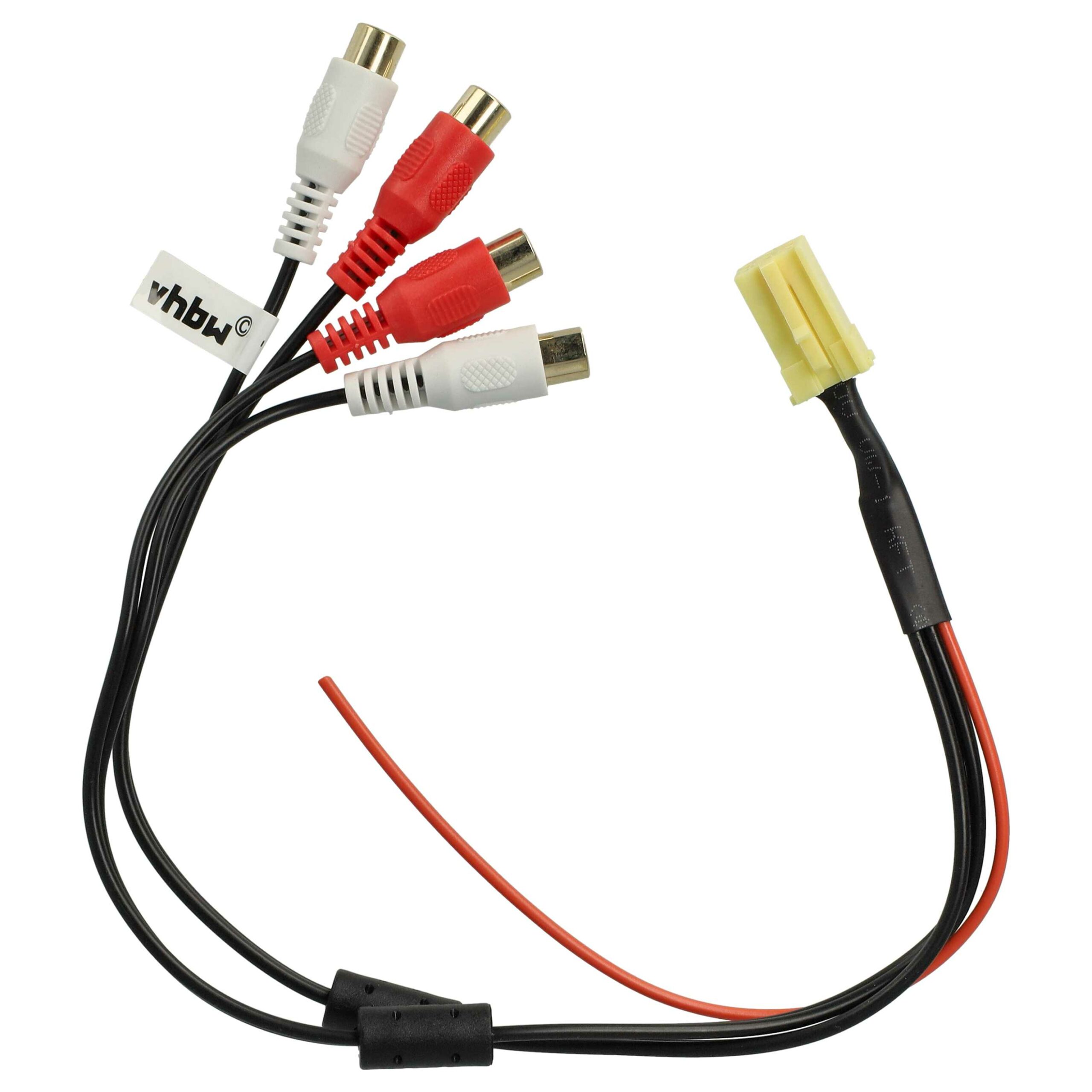 Adaptador ISO para Rádios de Carro Philips, Grundig, Audi, Seat - Mini ISO para 4x RCA - Image 2