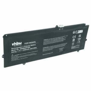 Bateria para Portátil HP - vhbw 5300 mAh 7.7V Li-polymer (HSTNN-DB7Q)