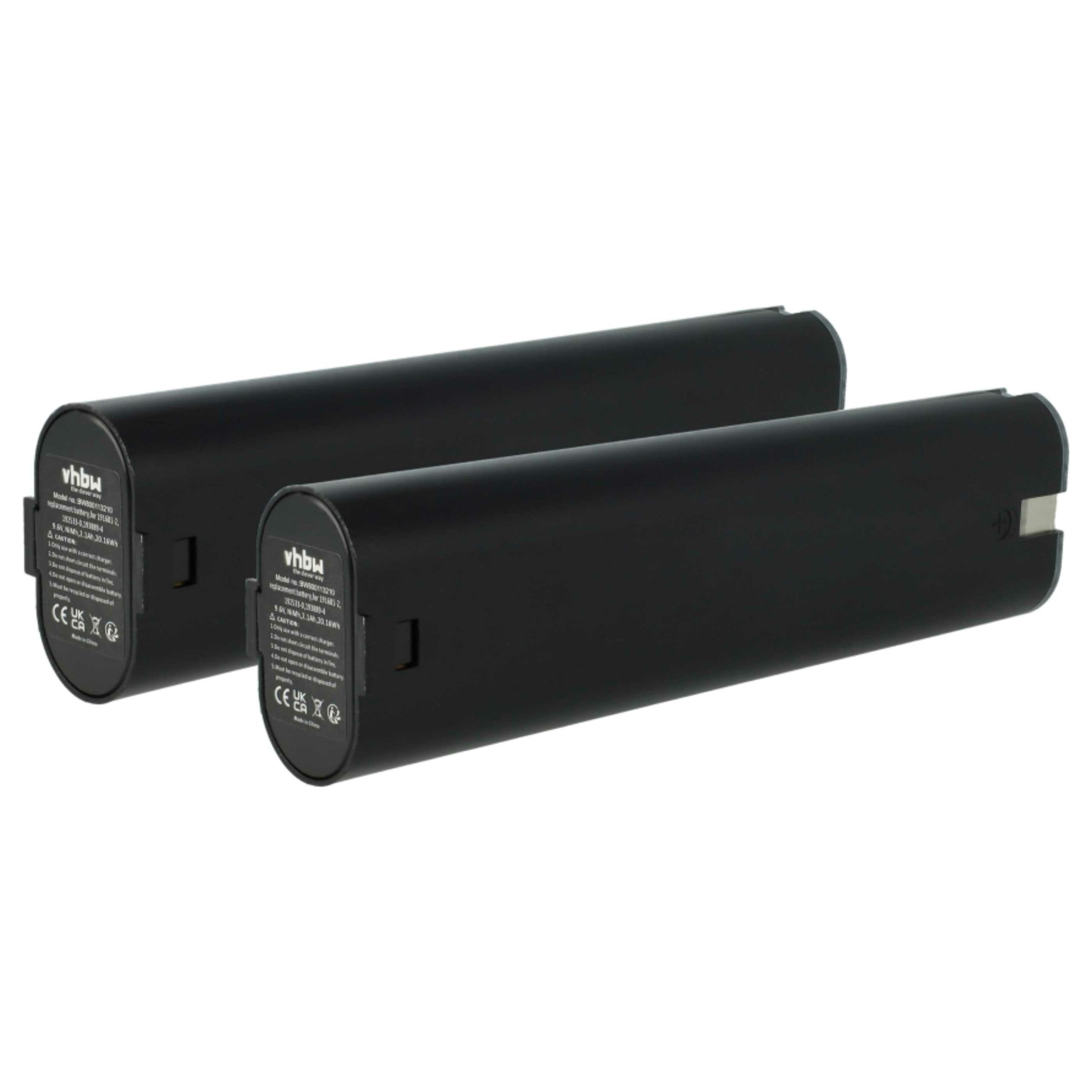 2x Bateria vhbw para Makita 193890-9, 193889-4, 192533-0, 191681-2 - 2100 mAh, 9.6 V, NiMH