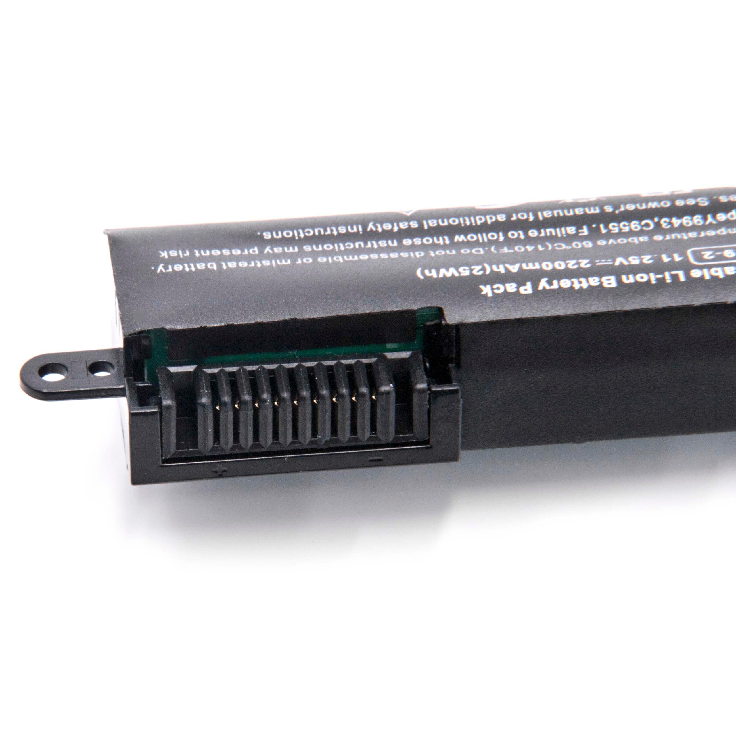Bateria vhbw para Asus - 2200 mAh 11.25 V Li-Ion (0B110-00390200, 0B110-00390000, 0B110-00390100) - Image 2