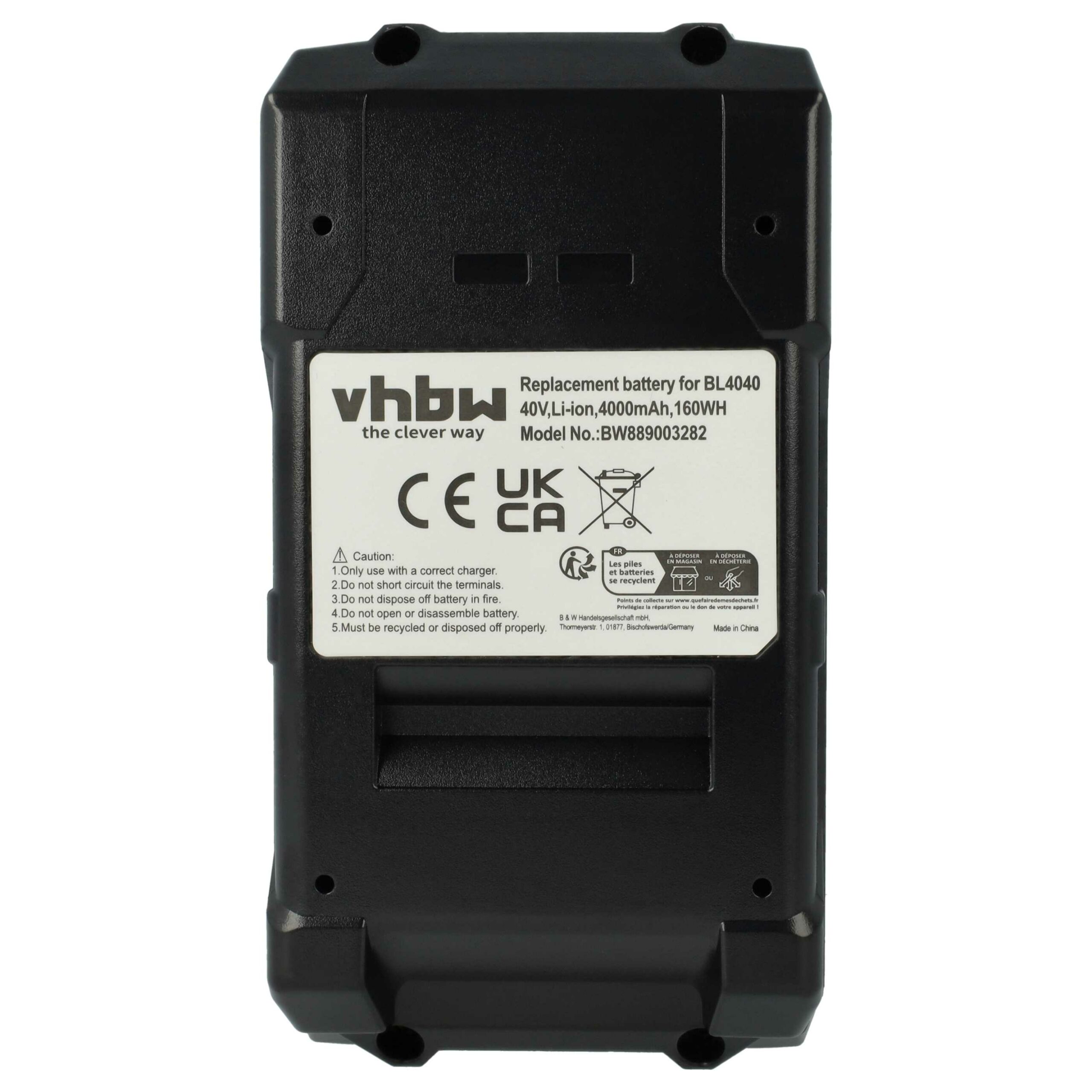 2x Bateria Compatível Makita 191L29-0, BL4020, BL4025, BL4040 - 4000 mAh, 40 V, Li-Ion - Image 3