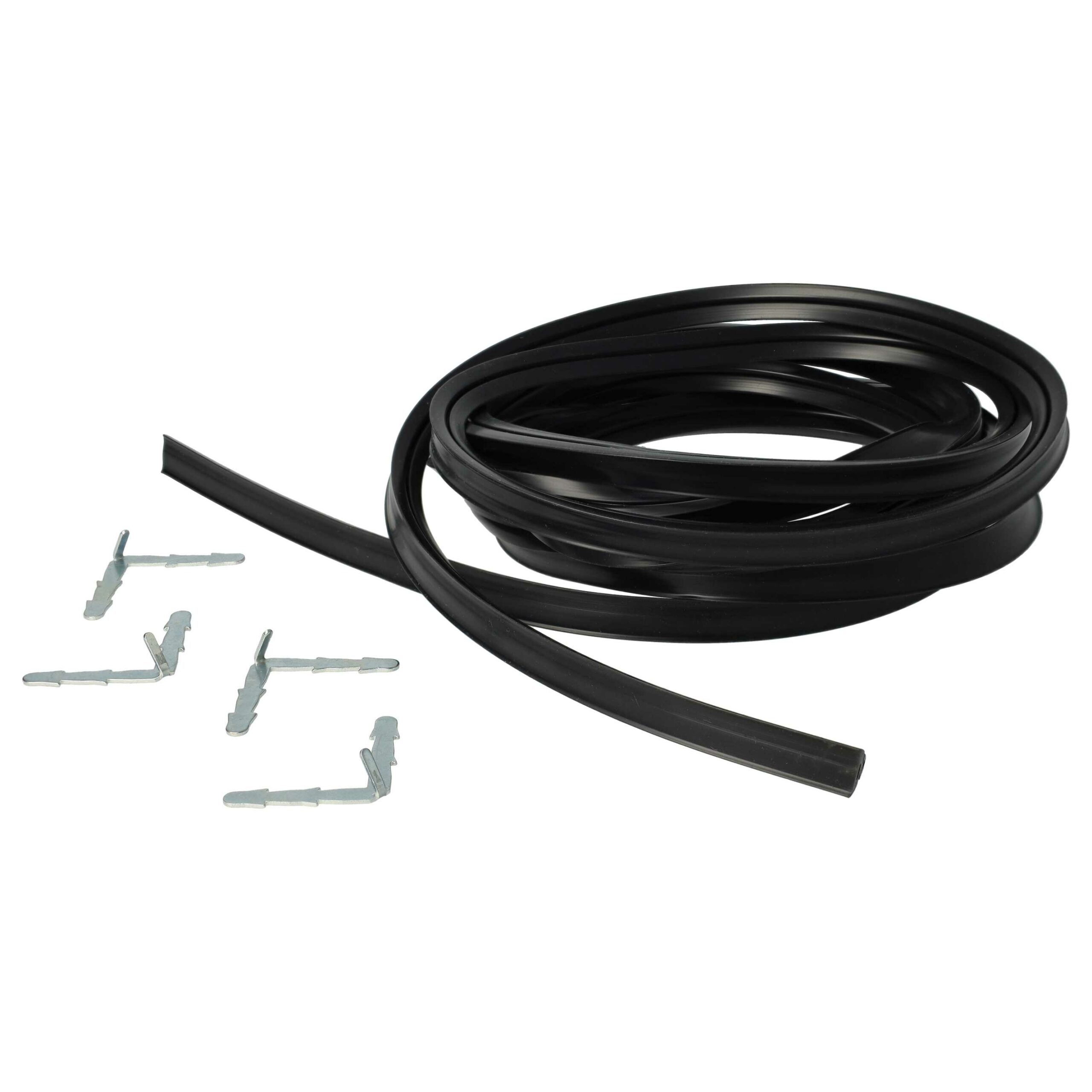 Vedante Universal para Porta de Forno com Ganchos de Canto Angulados vhbw - 3 m Preto