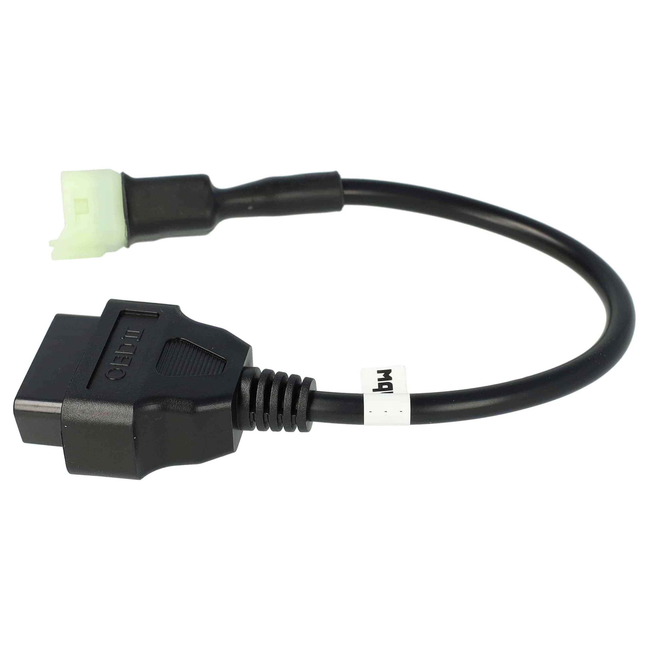 Adaptador OBD2 6 pinos para OBD2 16 pinos vhbw - Husqvarna, KTM 1190 RC8 - Image 2