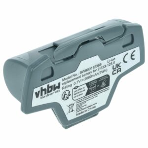 Bateria compatível Kärcher 4.633-083.0, 2.633-123.0, 9.013-675.0 - vhbw 2000mAh 3.7V Li-Ion