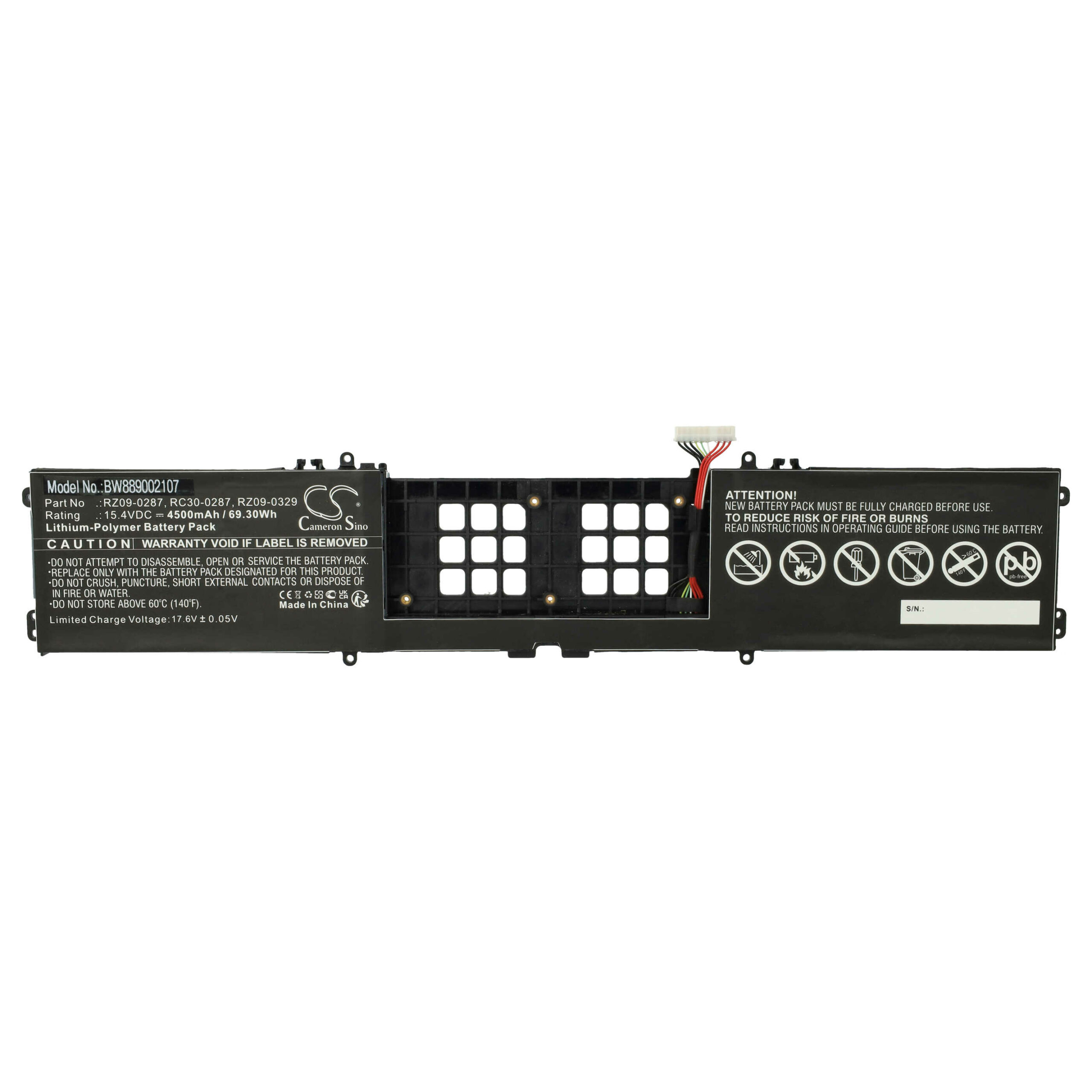 Bateria para Portátil Razer RC30-0287 - 4500 mAh 15.4 V Li-Polymer