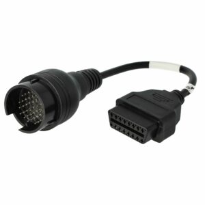 Adaptador OBD2 38 Pinos OBD1 para OBD2 Iveco vhbw