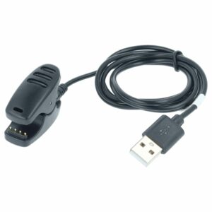 Estação de Carregamento vhbw para Relógio Suunto 3 Fitness - 100 cm, Ficha USB