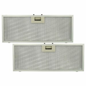2x Filtro de Gordura Metal Longa Duração vhbw - Substituição 481248058314