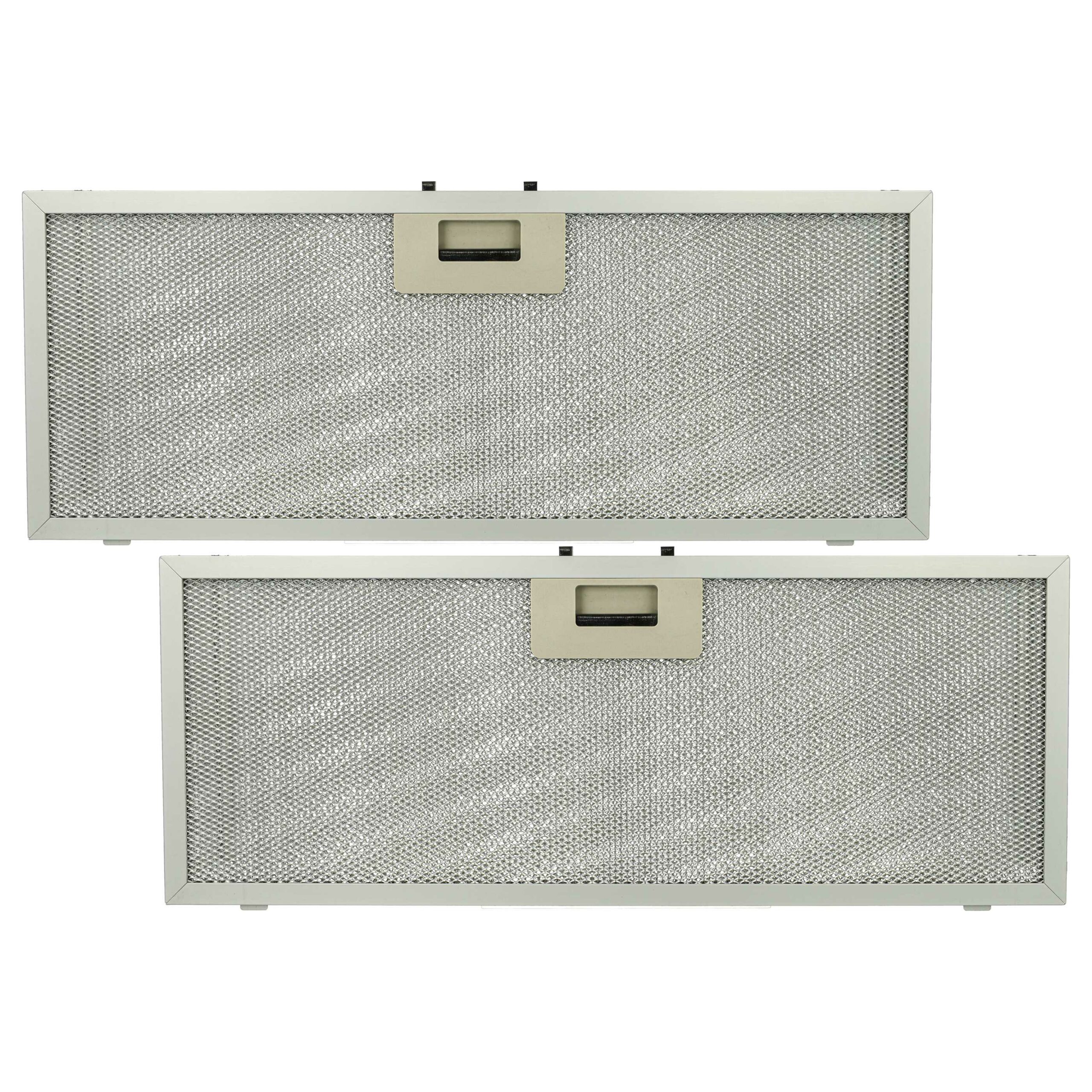 2x Filtro de Gordura Metal Longa Duração vhbw - Substituição 481248058314