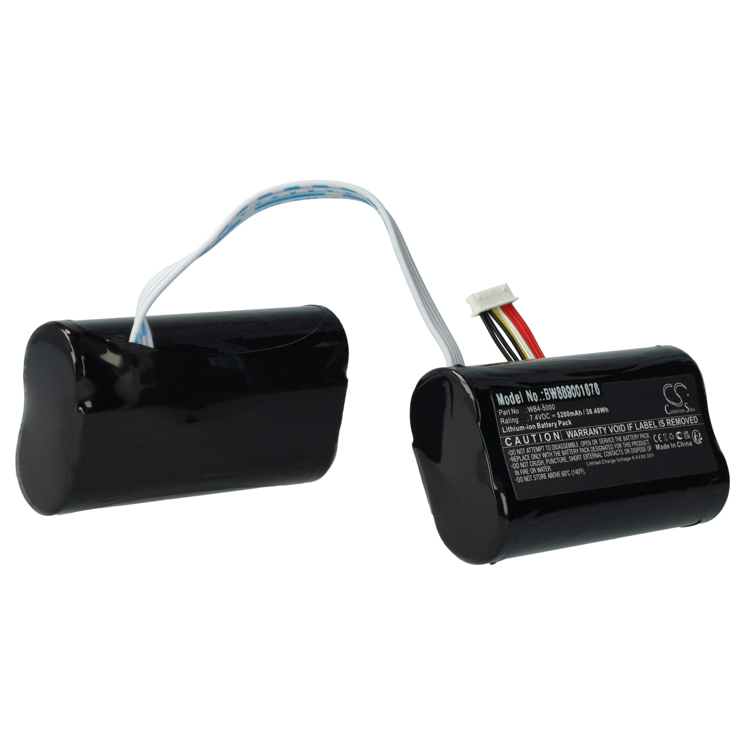 Bateria de substituição vhbw para telecomando DJI WB4-5000 5200mAh 7.4V - Image 3