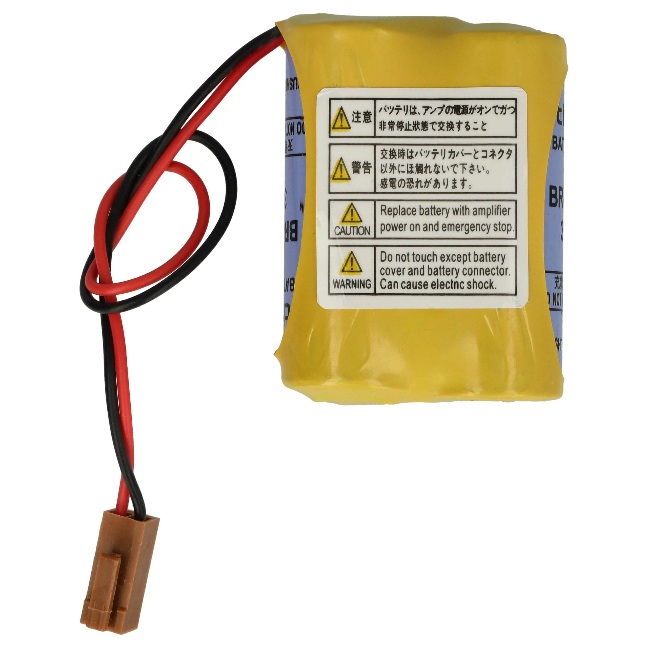 Bateria vhbw para Controlador CNC GE Fanuc BR-ACF2P, BR-AGCF2W, BR-AGCF2P - 2200 mAh 6V Li-MnO2 - Image 4