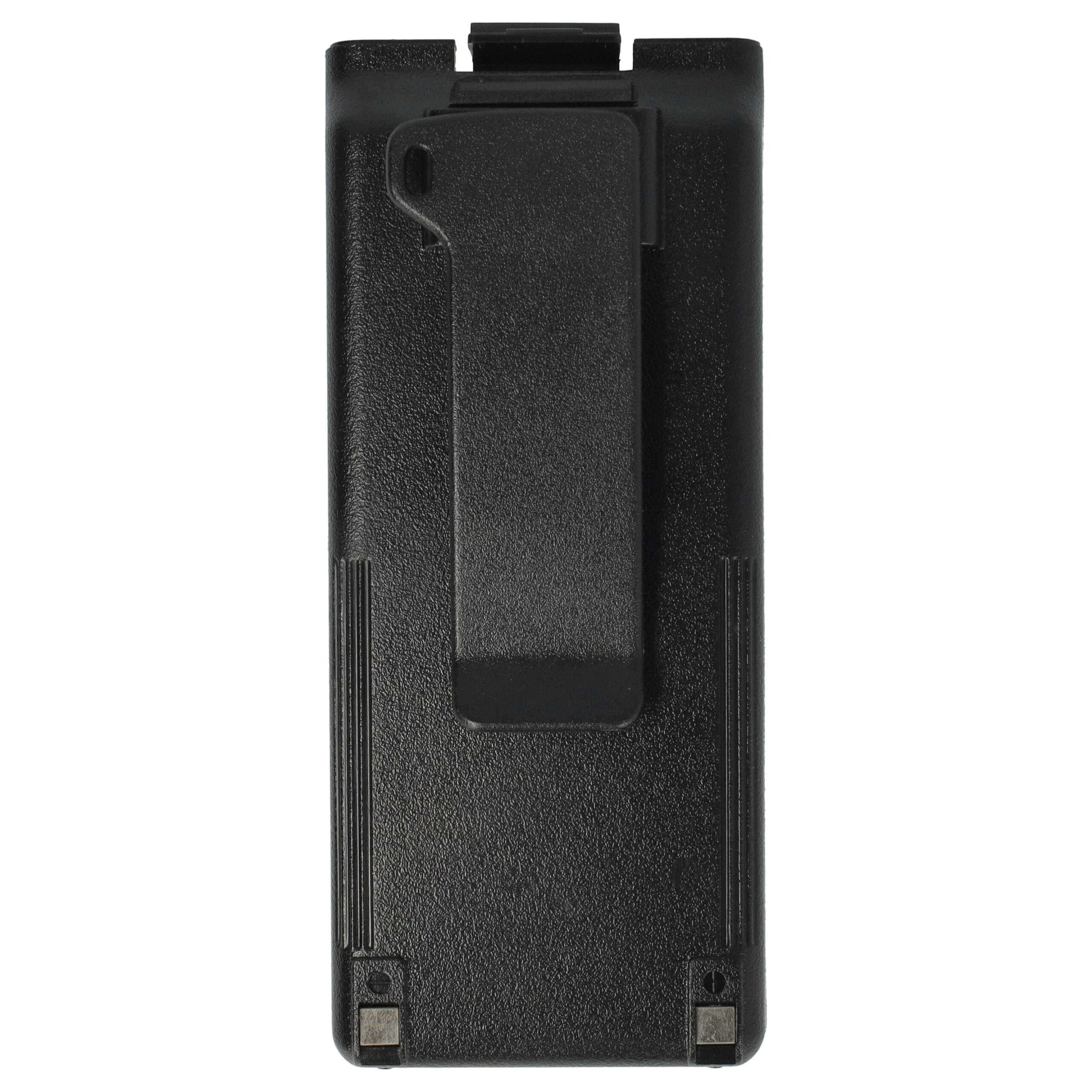 2x Bateria para Rádio Icom BP-195, BP-196H, BP-196, BP-196R - 1800 mAh 9.6 V NiMH + Clip de Cinto vhbw - Image 4